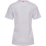 Udebanesæt Dame Fodboldtrøjer EM 2022 Kort ærmer Danmark